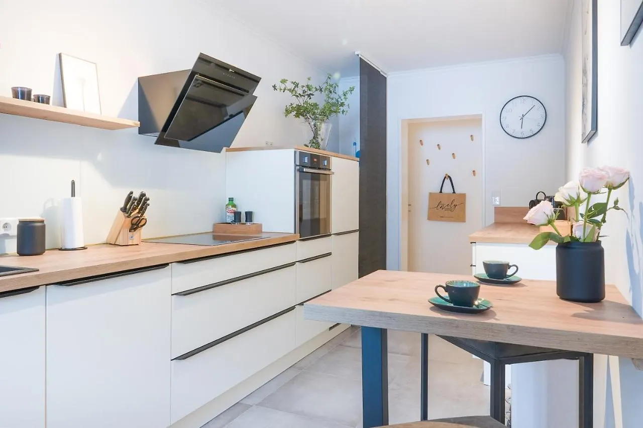 Mel&Bens Modern Oak-Apartments Fuer Bis Zu 12 Personen Bremen Almanya